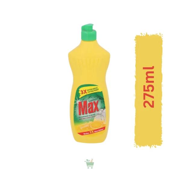 Lemon Max Dish Wash Liquid (275 ML)