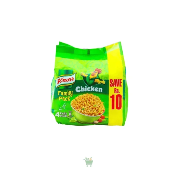 KNORR CHICKEN NOODLE FAMILY PACK (1X4) (264g)