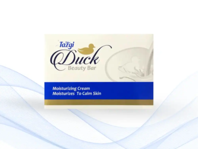 Tazgi Duck Beauty Soap bar for moisturizing and soothing skin care.