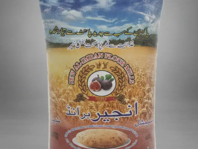Injeer Double Super Flour (Aatta) 20 KG for baking and cooking. High-quality, nutritious flour from.